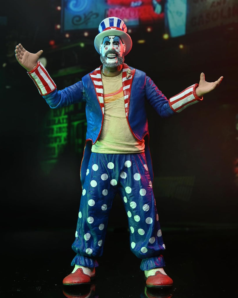 Figura Captain Spaulding (Tailcoat - 20th Anniversary) – House of 1000 Corpses – Ultimate 7