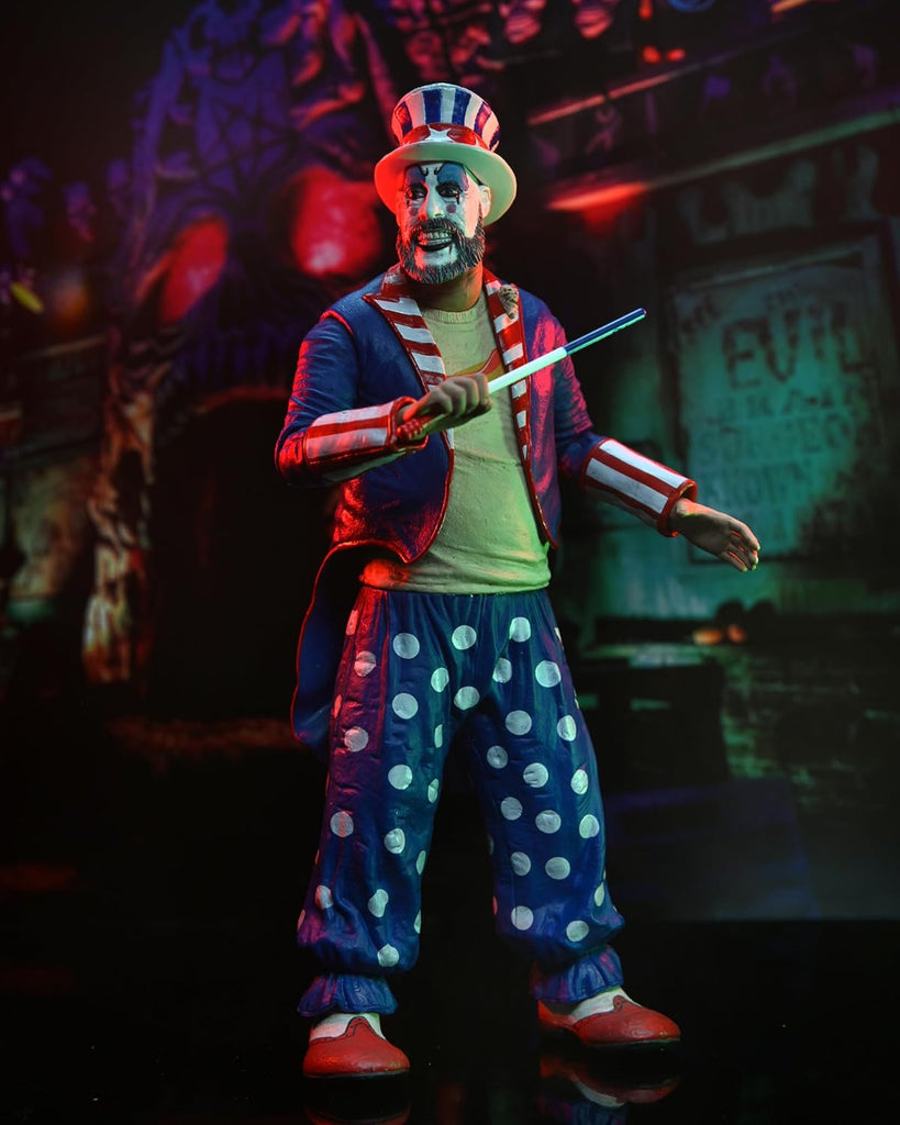 Figura Captain Spaulding (Tailcoat - 20th Anniversary) – House of 1000 Corpses – Ultimate 7