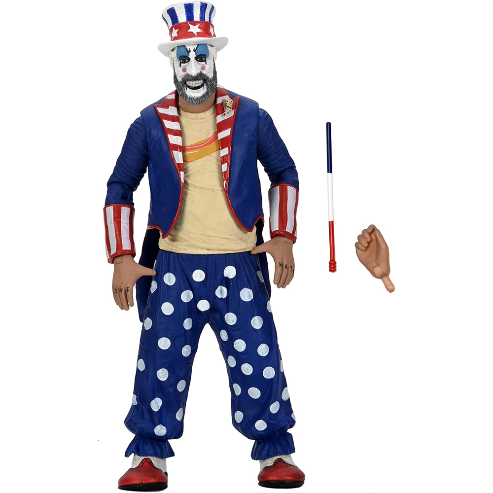 Figura Captain Spaulding (Tailcoat - 20th Anniversary) – House of 1000 Corpses – Ultimate 7