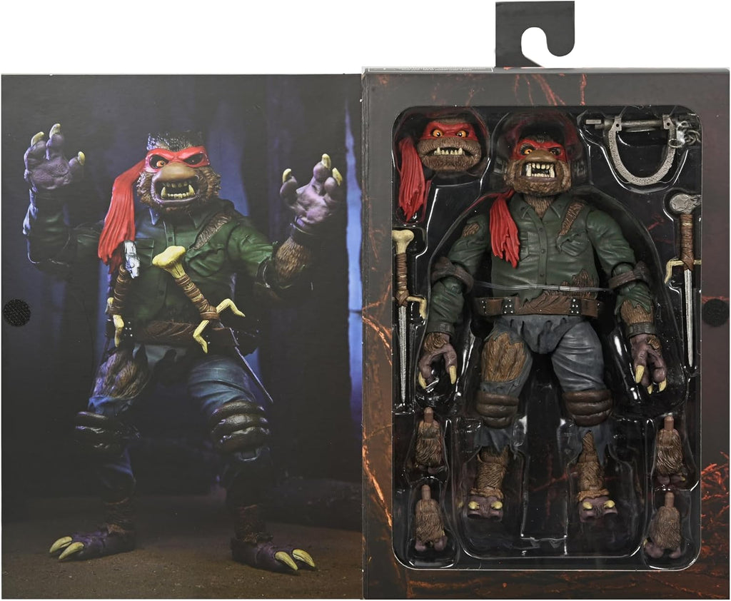 Figura Raphael as The Wolfman – Universal Monsters x TMNT – Ultimate 7