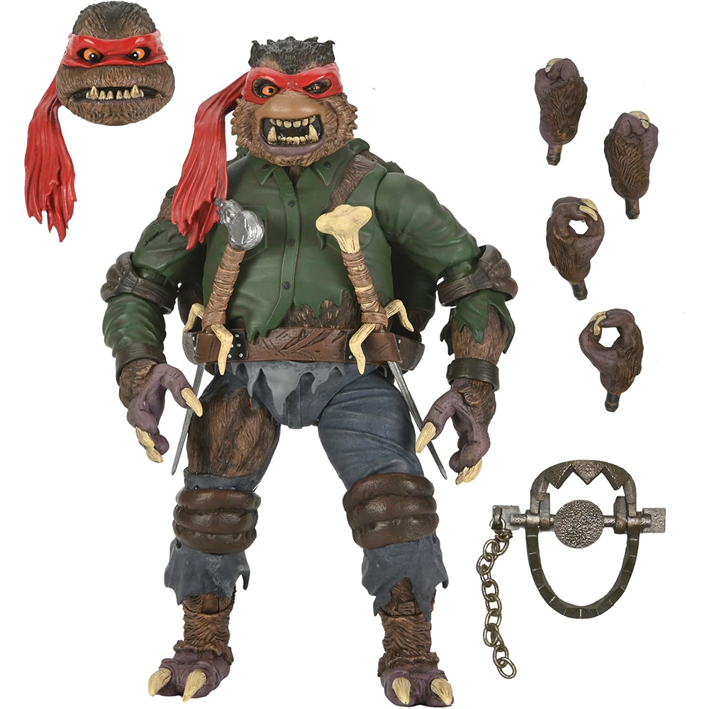 Figura Raphael as The Wolfman – Universal Monsters x TMNT – Ultimate 7