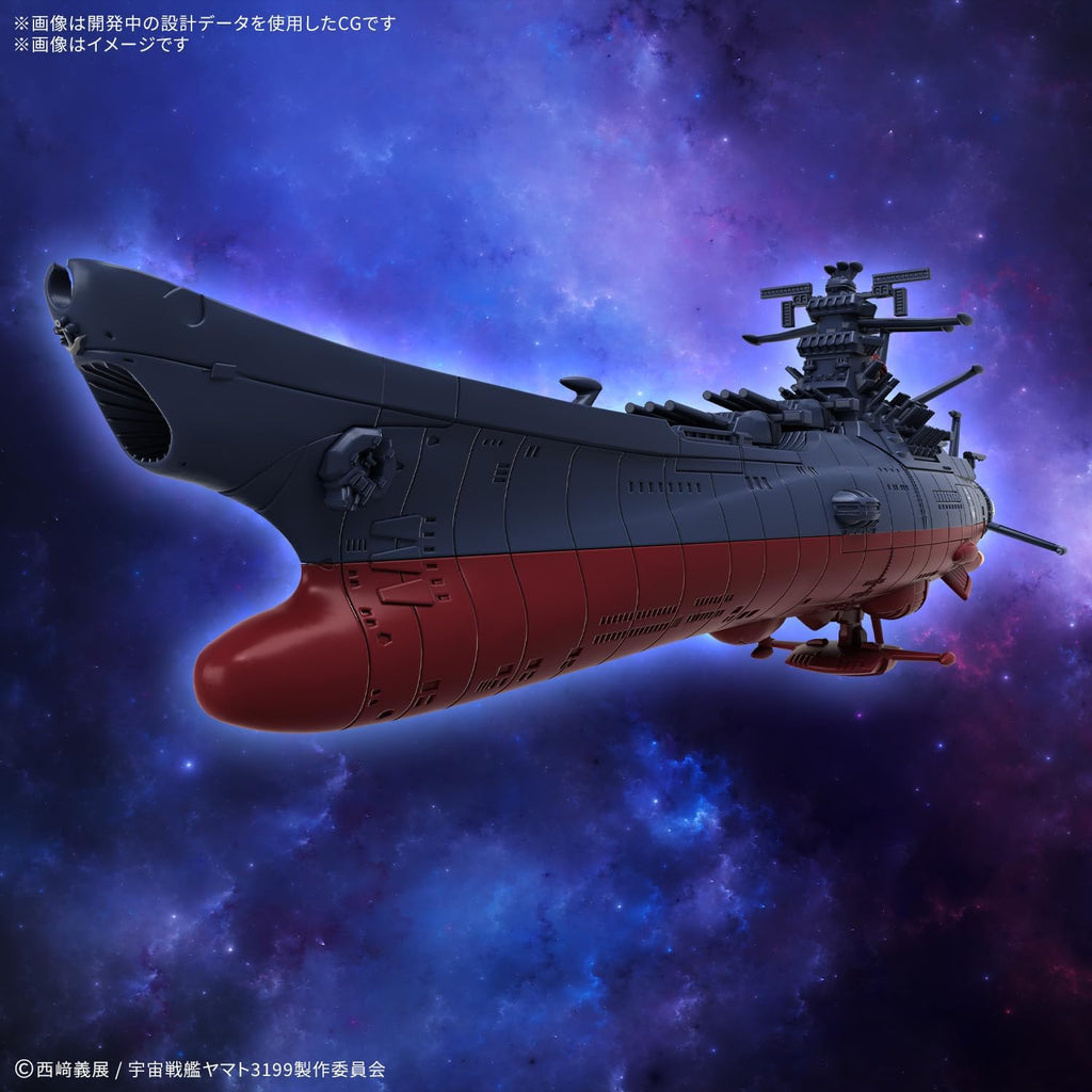 Figura Model Kit Space Battleship Yamato – Space Battleship Yamato – 1/1000 – Bandai