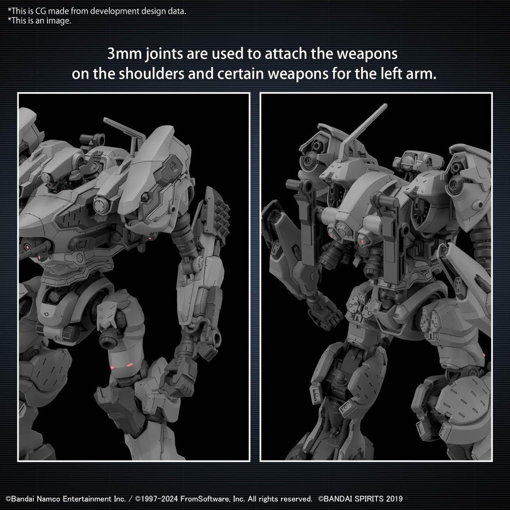 Figura Model Kit Rad Cc-2000 Orbiter - Armored Core Ⅵ: Fires Of Rubicon - 30mm - Bandai