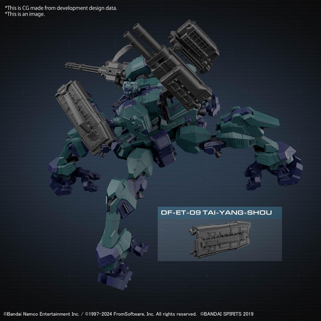 Figura Model Kit Melander Liger Tail BD-011 – Armored Core VI: Fires of Rubicon – 30MM – Bandai