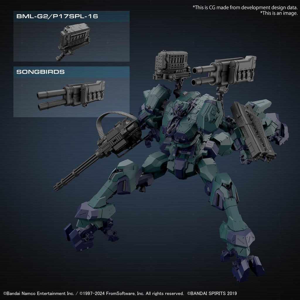 Figura Model Kit Melander Liger Tail BD-011 – Armored Core VI: Fires of Rubicon – 30MM – Bandai