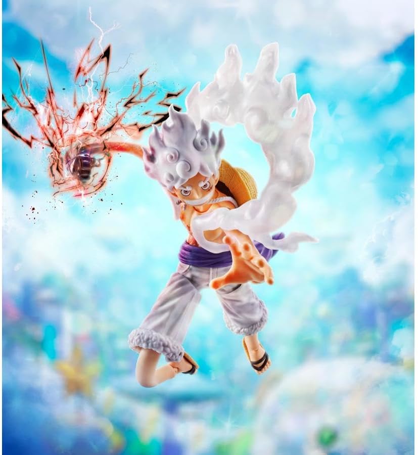 Figura Monkey D. Luffy (Gear 5 Future Island Egghead) – One Piece – S.H.Figuarts – Bandai