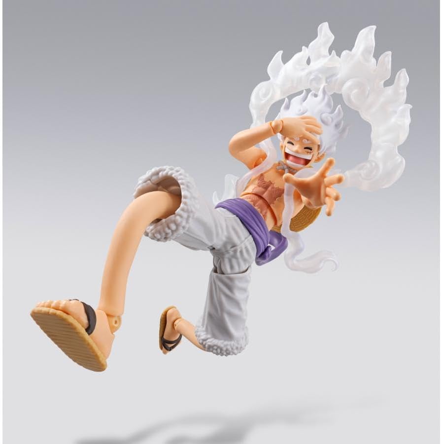 Figura Monkey D. Luffy (Gear 5 Future Island Egghead) – One Piece – S.H.Figuarts – Bandai