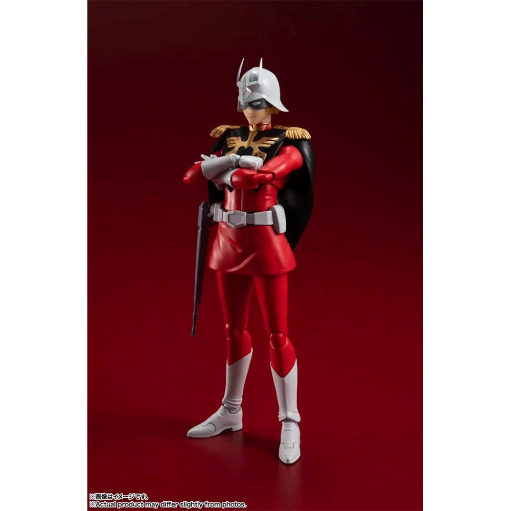 Figura Char Aznable – Mobile Suit Gundam – S.H.Figuarts – Bandai
