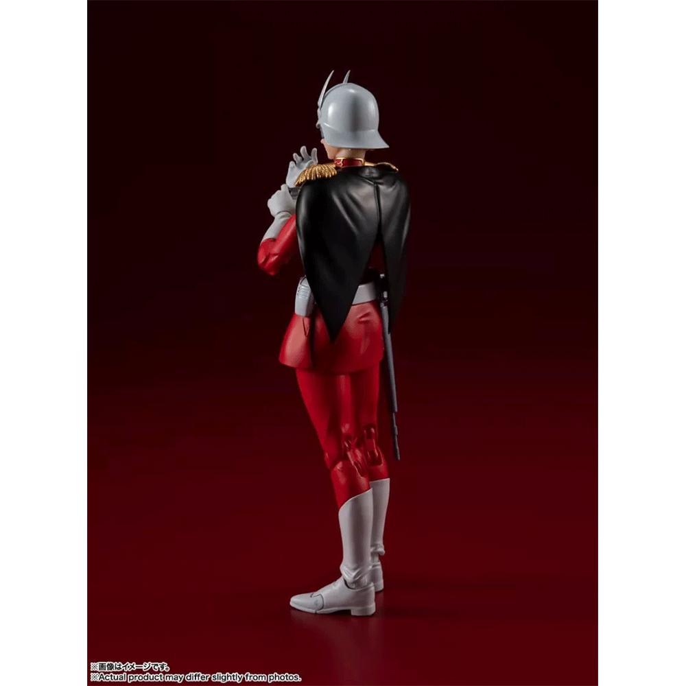 Figura Char Aznable – Mobile Suit Gundam – S.H.Figuarts – Bandai