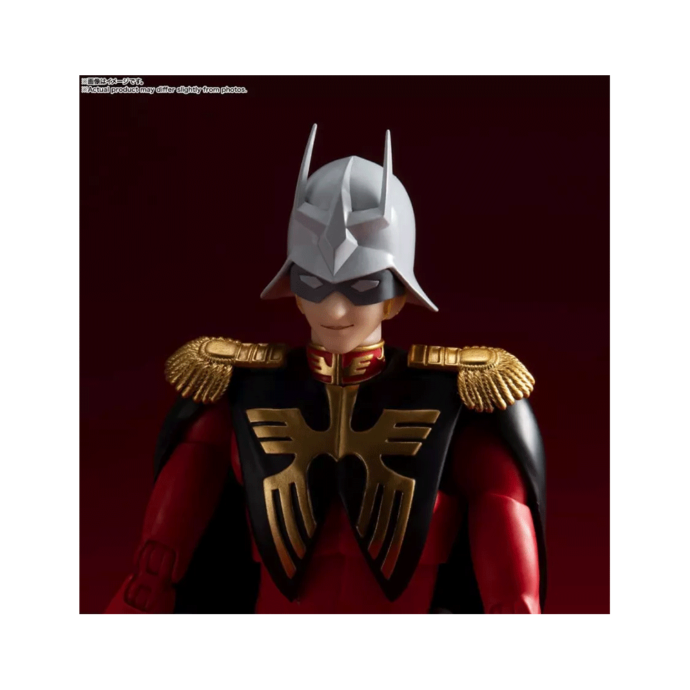 Figura Char Aznable – Mobile Suit Gundam – S.H.Figuarts – Bandai