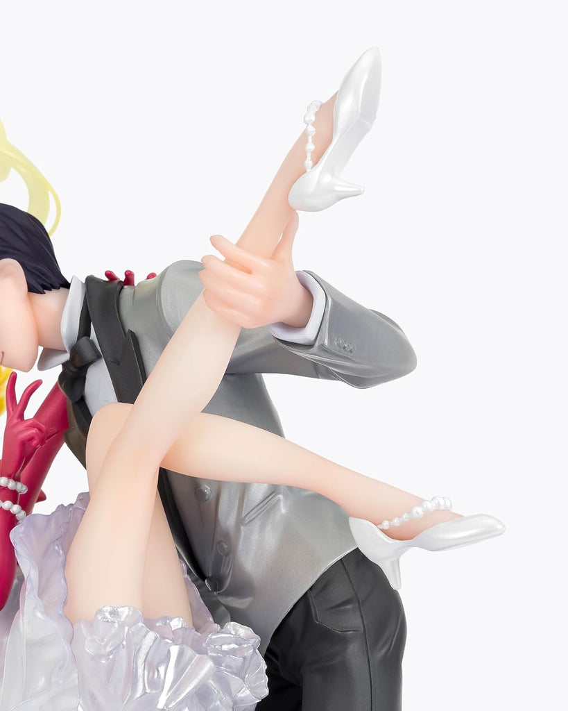 Estátua Usagi e Tuxedo Mask - Sailor Moon - Moonlight Glow Edition - Figuarts Zero Chouette - Bandai