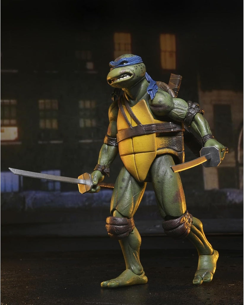 Figura Shredder vs Leonardo Rooftop Battle – TMNT (1990 Movie) – 7