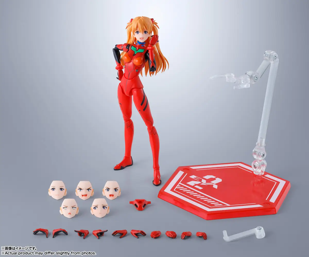 Figura Asuka Shikinami Langley - Evangelion - S.h.figuarts - Bandai