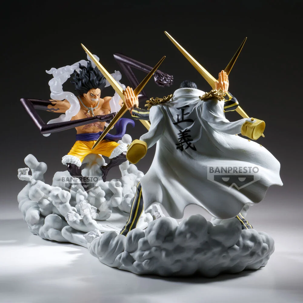 Estátua Monkey D. Luffy Gear 4 – One Piece – Senkozekkei – Banpresto