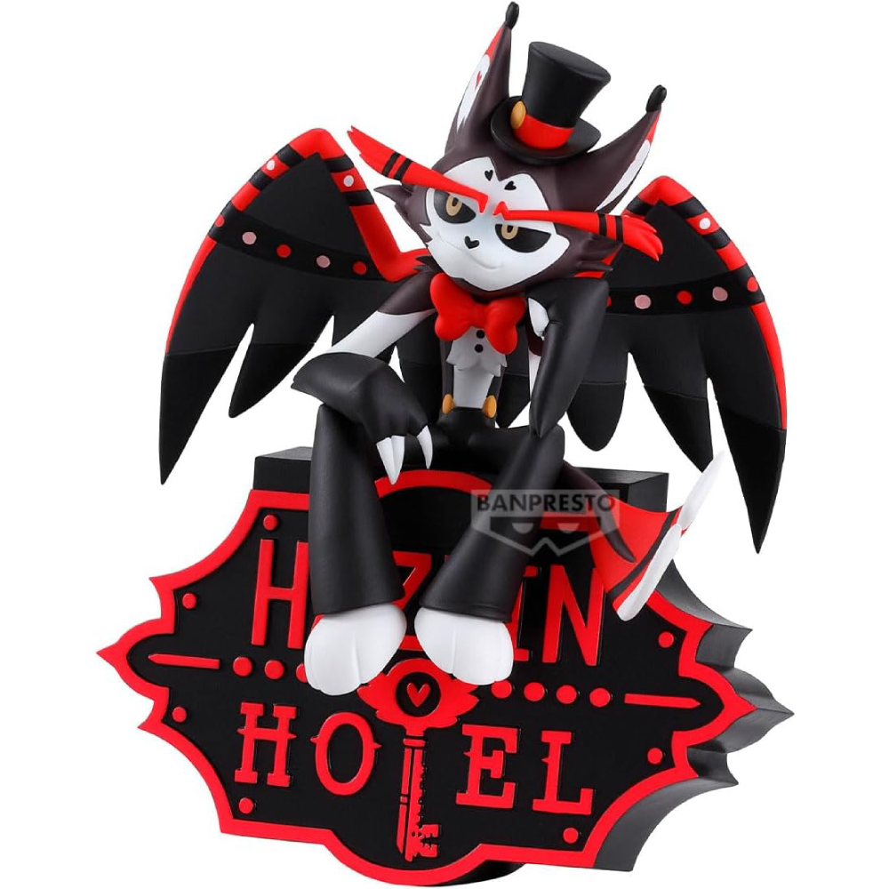 Estátua Husk - Hazbin Hotel - Monitor Top Figure Ver.A - Banpresto