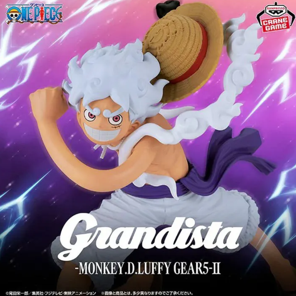 Estátua Monkey D. Luffy Gear 5 II - One Piece - Grandista - Banpresto