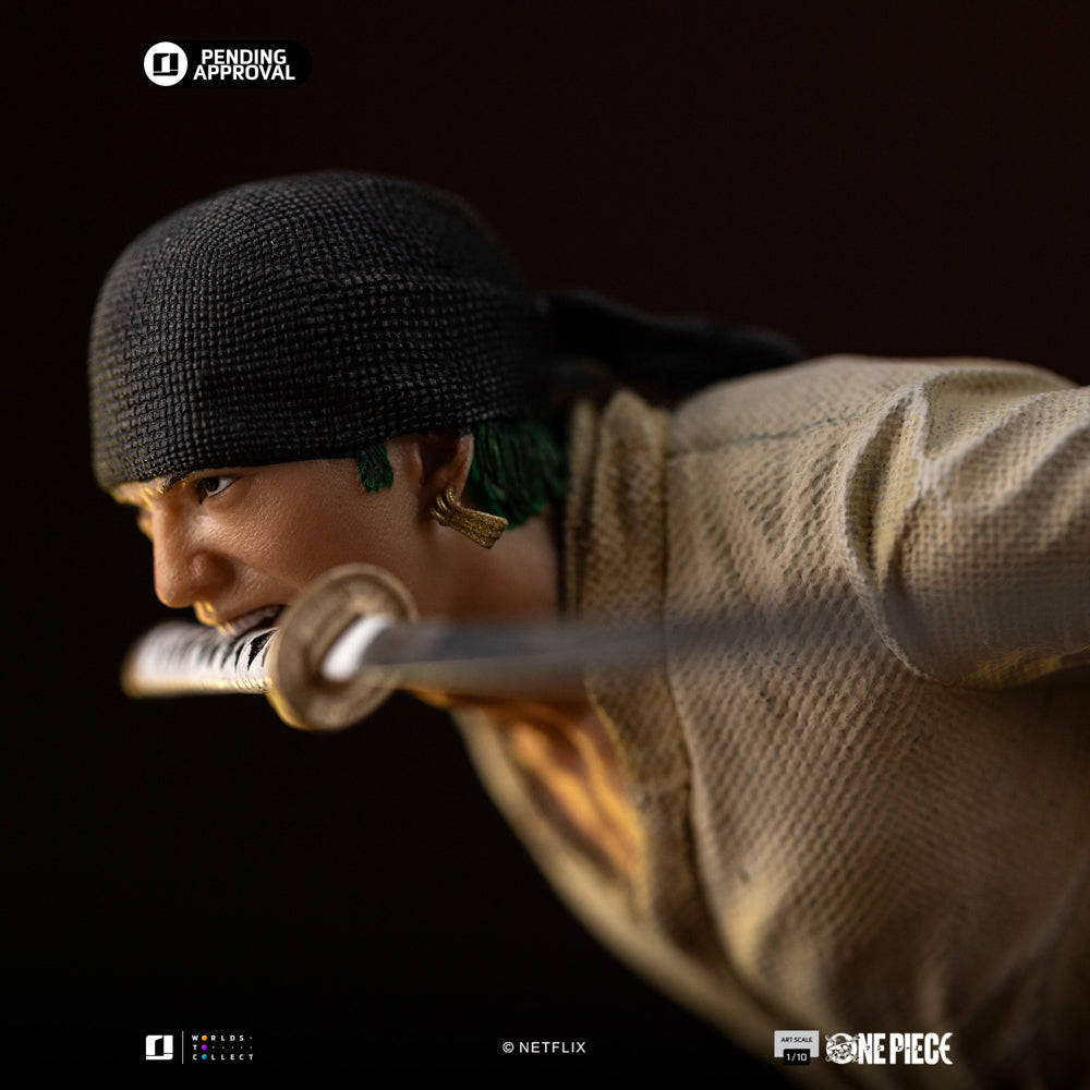 Estátua Zoro - One Piece - Art Scale 1/10 - Iron Studios