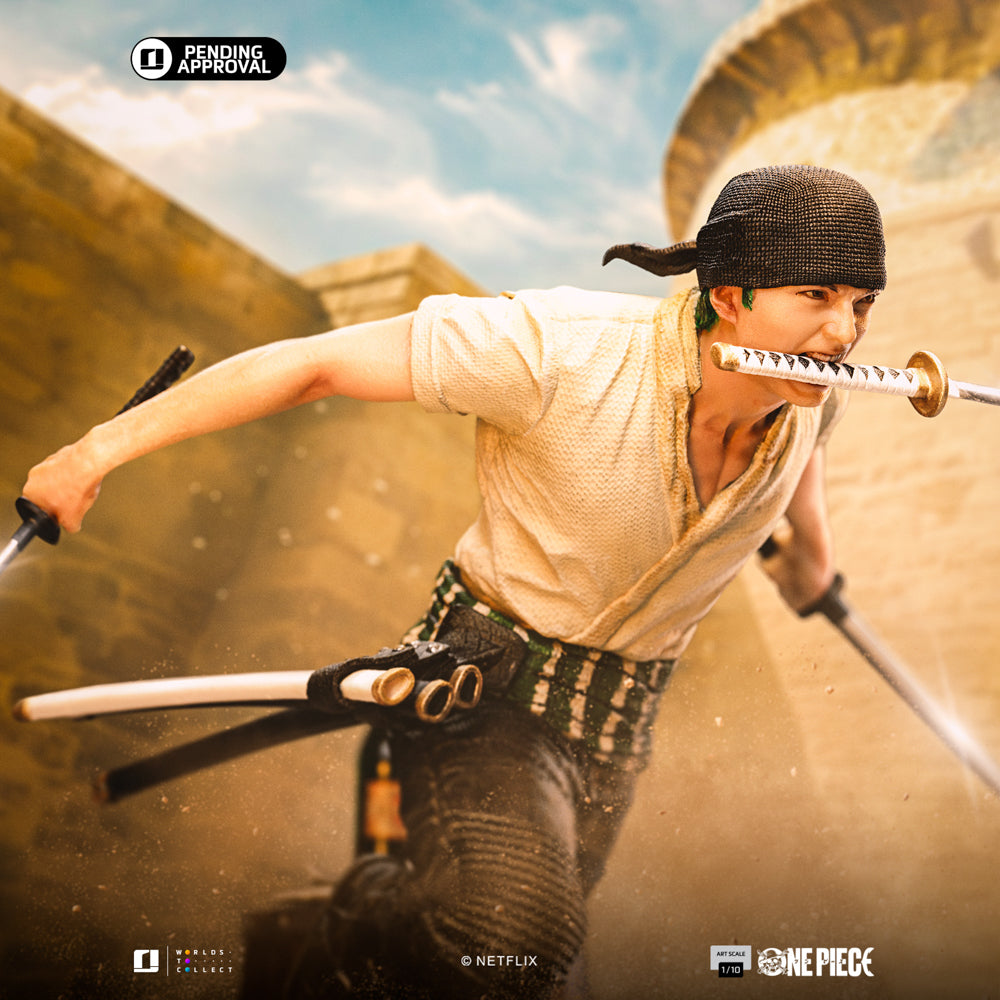 Estátua Zoro - One Piece - Art Scale 1/10 - Iron Studios