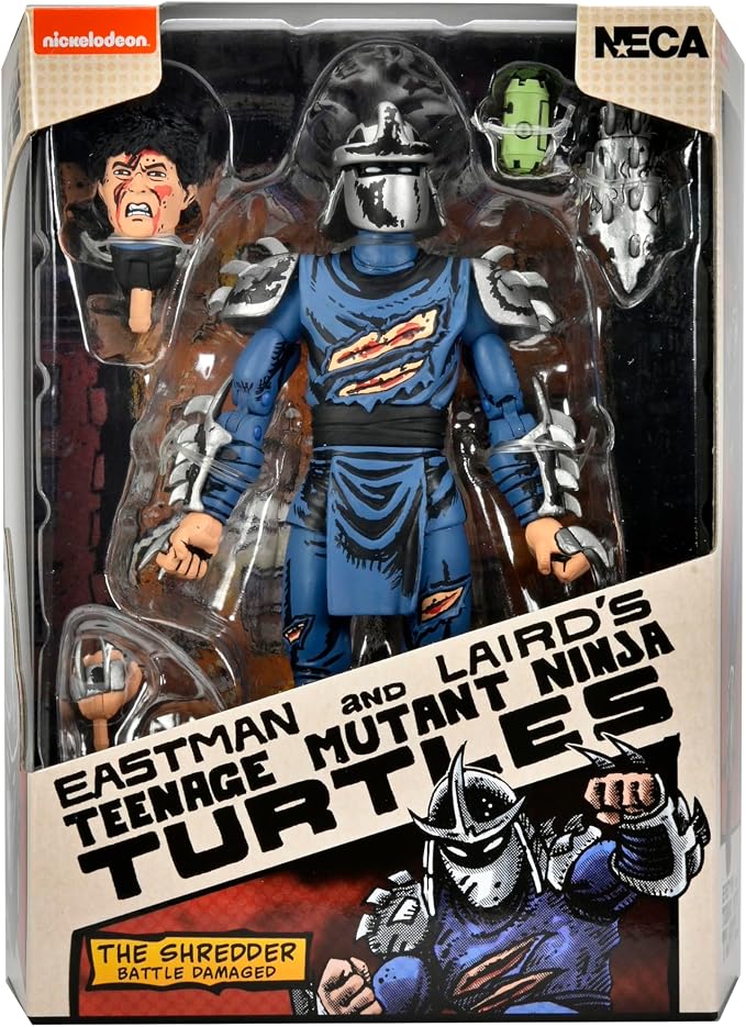 Figura Shredder Mirage Battle Damage - TMNT - 7