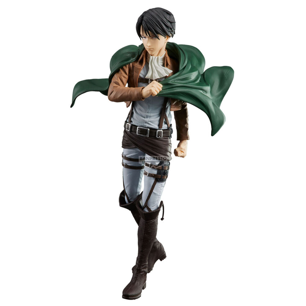Estátua Levi - Attack on Titan - Grandista - Banpresto