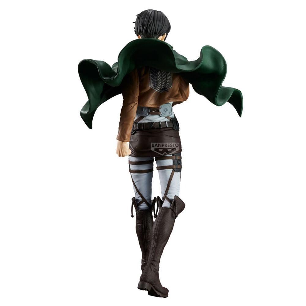 Estátua Levi - Attack on Titan - Grandista - Banpresto