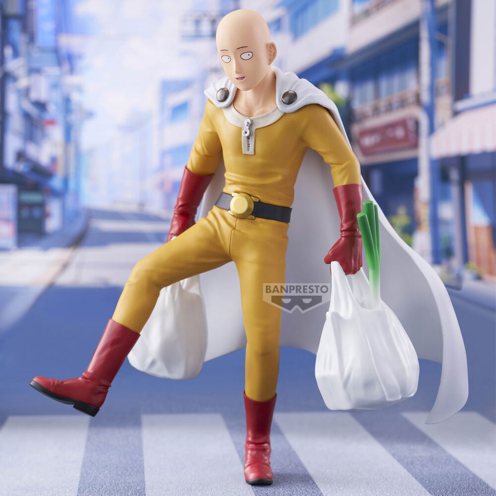 Estátua Saitama - One-Punch Man - One Punch Life - Banpresto