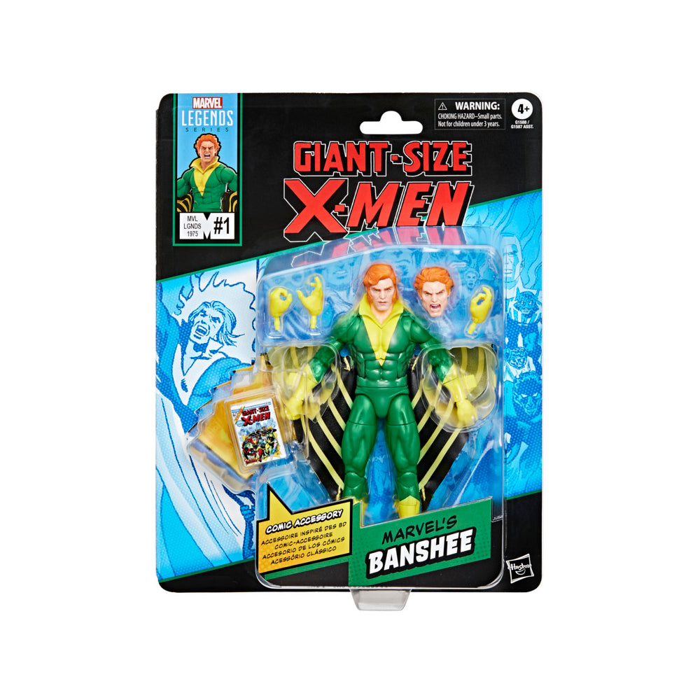 Figura Banshee - Marvel - Marvel Legends Series - Hasbro