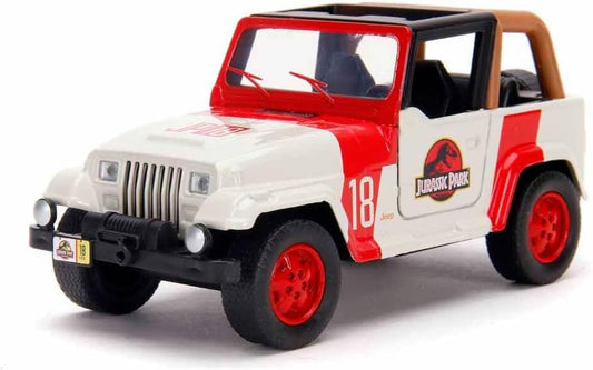 JEEP WRANGLER 1992 - JURASSIC WORLD - 1/32 SCALE - JADA