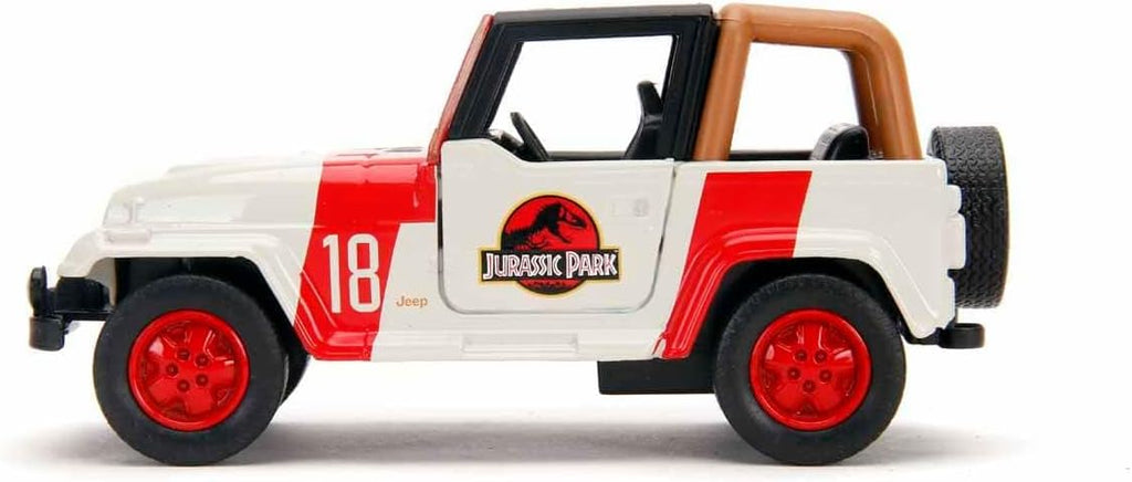 JEEP WRANGLER 1992 - JURASSIC WORLD - 1/32 SCALE - JADA