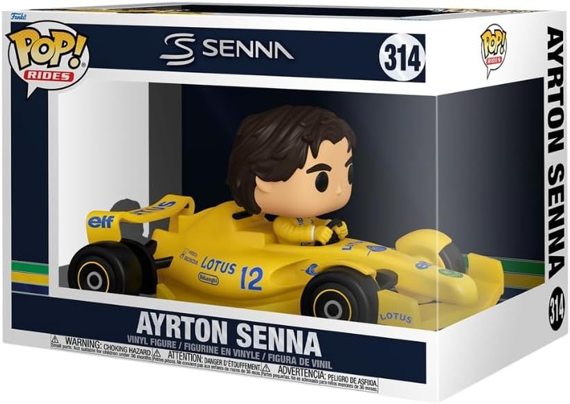 AYRTON SENNA RACING LOTUS RIDES DELUXE 314 - SENNA - FUNKO POP