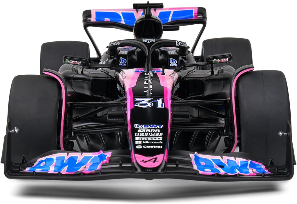 F1 ALPINE BWT TEAM A524 2024 GASLY 10 COM PILOTO - 1/43 - Burago