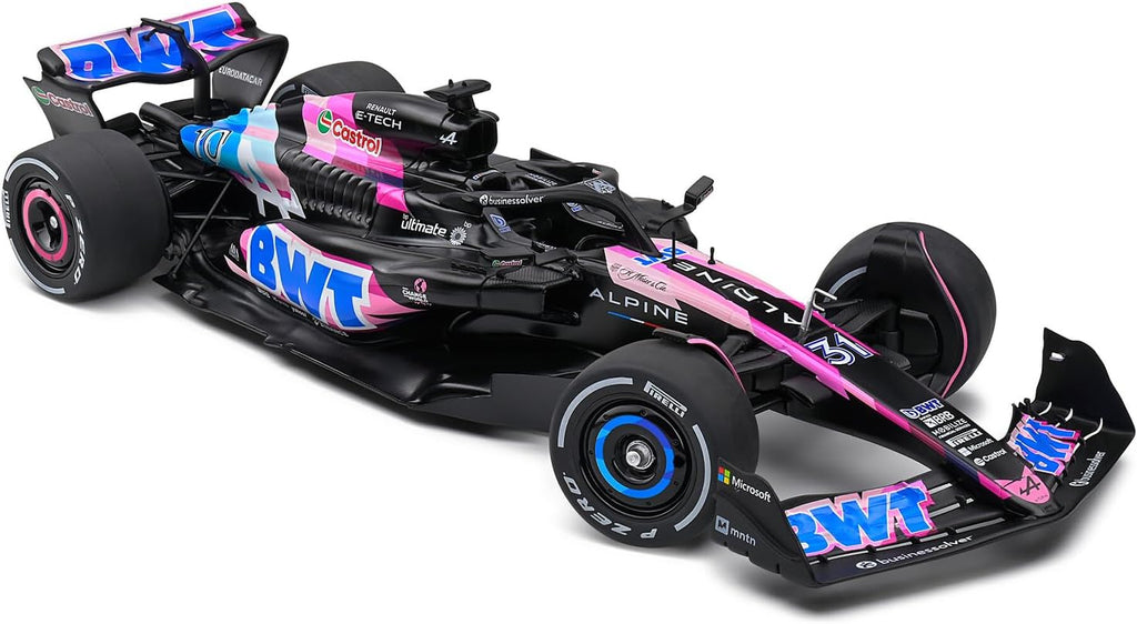 F1 ALPINE BWT TEAM A524 2024 GASLY 10 COM PILOTO - 1/43 - Burago