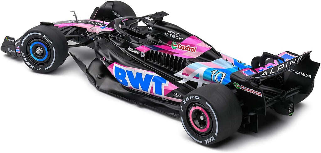 F1 ALPINE BWT TEAM A524 2024 GASLY 10 COM PILOTO - 1/43 - Burago