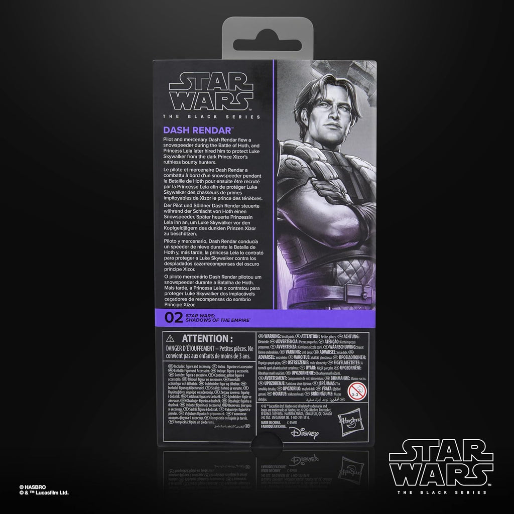 Figura Dash Rendar – Star Wars: Shadows of the Empire – The Black Series – Hasbro