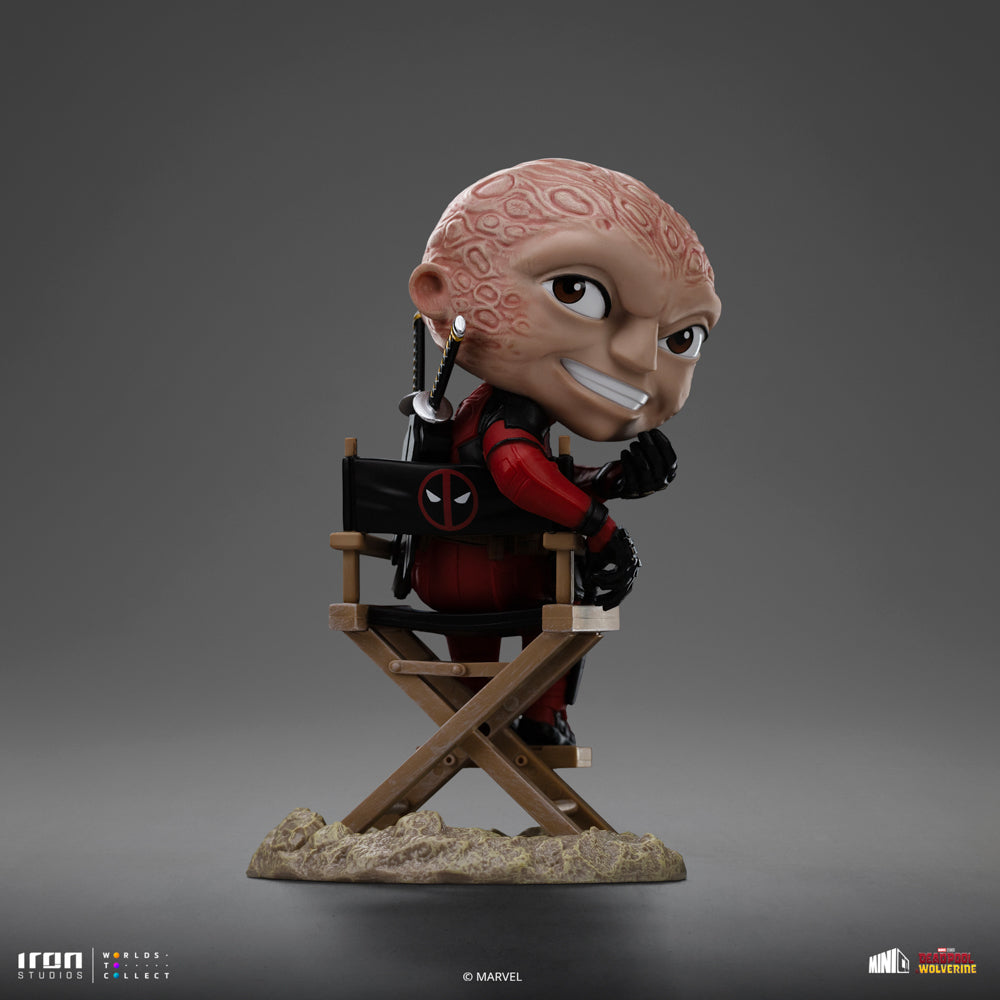 Estátua  Deadpool (Unmasked) - MiniCo - Iron Studios