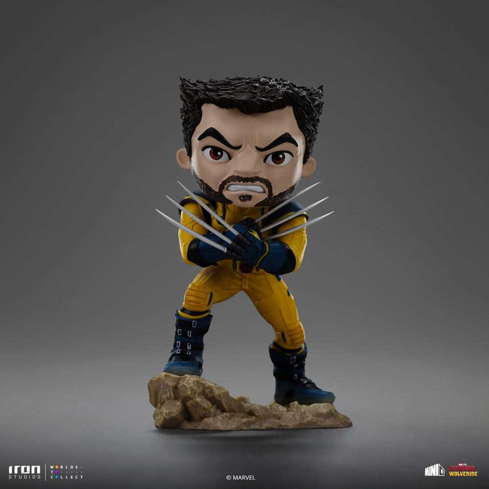 Estátua  Wolverine (Unmasked) - MiniCo - Iron Studios