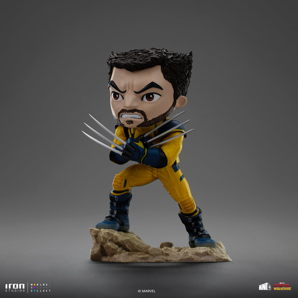 Estátua  Wolverine (Unmasked) - MiniCo - Iron Studios