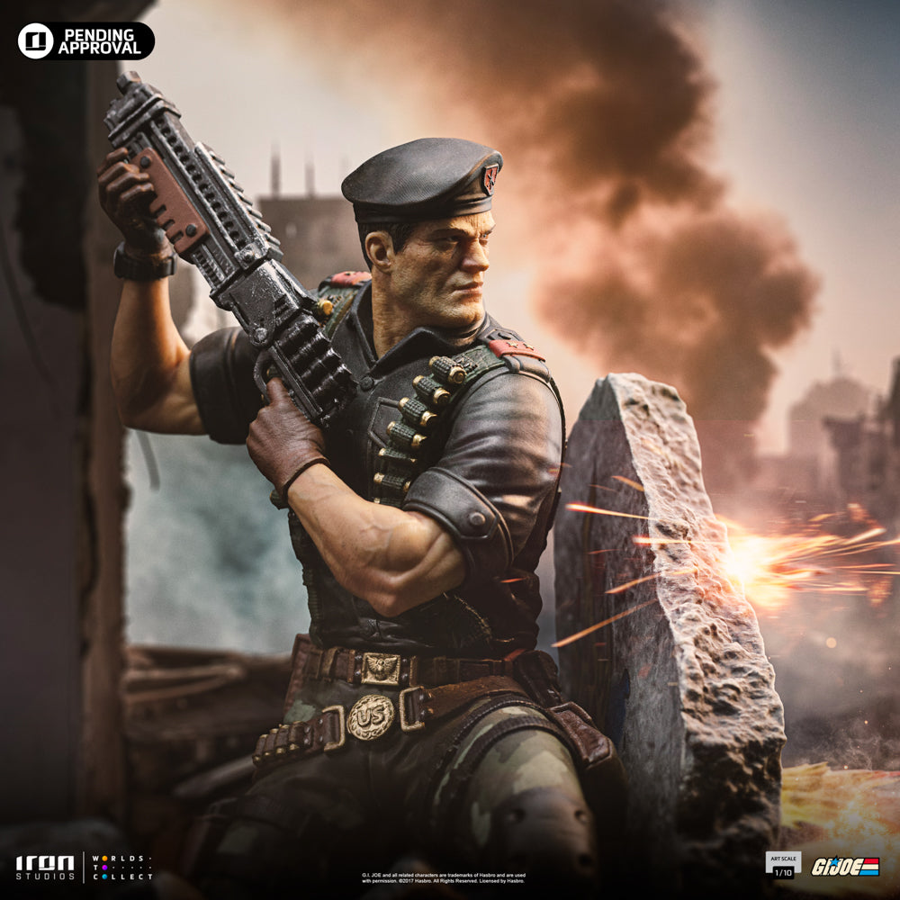 Estátua Flint - G.I Joe - Art Scale 1/10 - Iron Studios