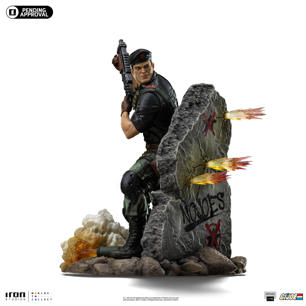 Estátua Flint - G.I Joe - Art Scale 1/10 - Iron Studios