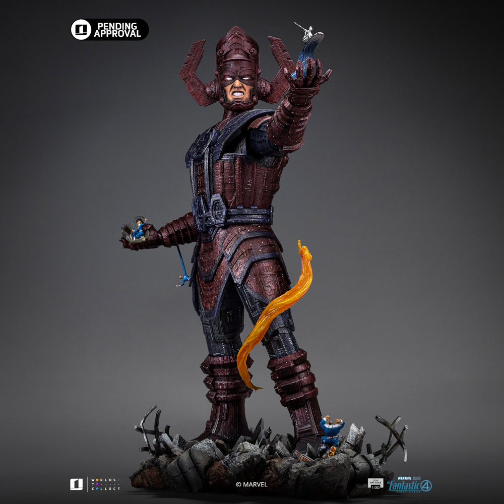 Estátua Galactus Diorama Deluxe - Fantastic Four - Demi Scale 1/20 - Iron Studios
