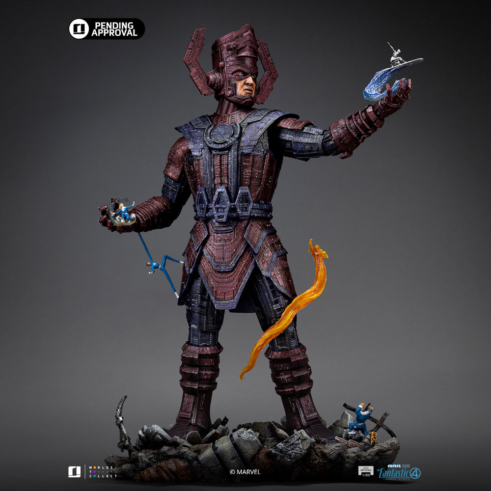 Estátua Galactus Diorama Deluxe - Fantastic Four - Demi Scale 1/20 - Iron Studios