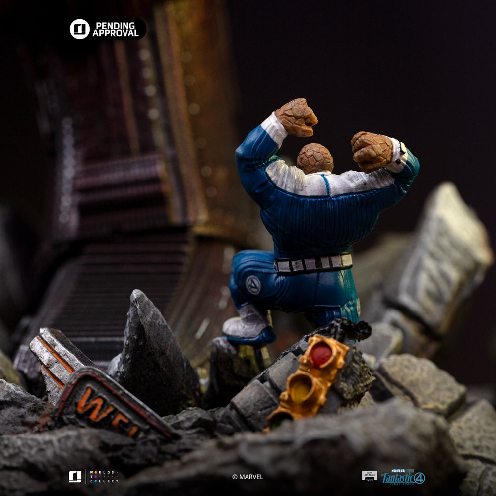 Estátua Galactus Diorama Deluxe - Fantastic Four - Demi Scale 1/20 - Iron Studios