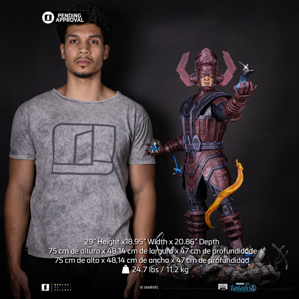 Estátua Galactus Diorama Deluxe - Fantastic Four - Demi Scale 1/20 - Iron Studios