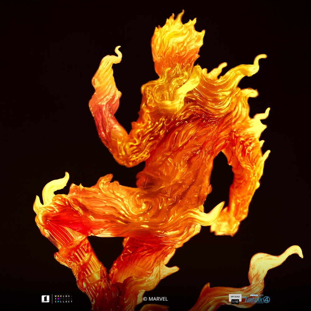 Estátua Human Torch - Fantastic Four - Art Scale 1/10 - Iron Studios