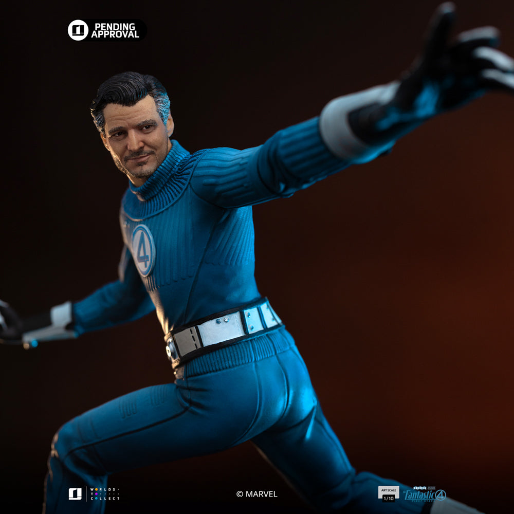 Estátua Mr. Fantastic and H.E.R.B.I.E 1/10 - Fantastic Four - Art Scale 1/10 - Iron Studios