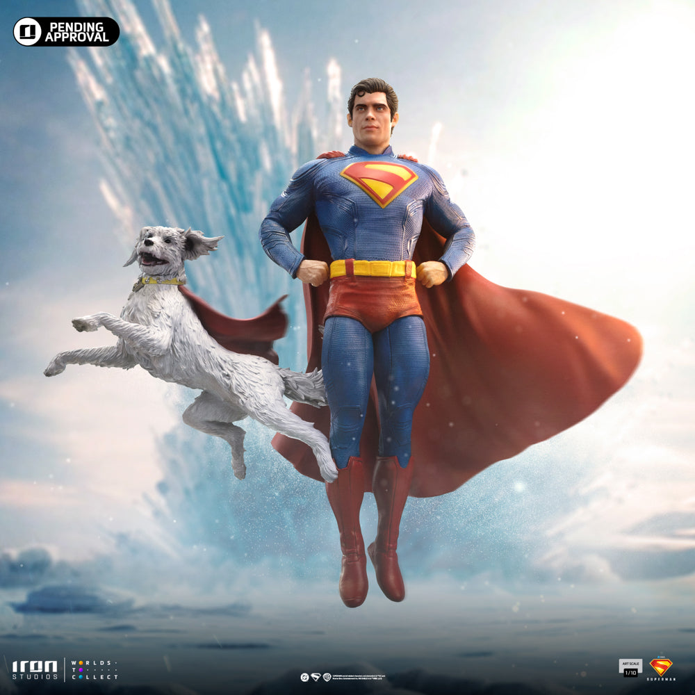 Estátua Superman - Superman Legacy Movie - Art Scale 1/10 - Iron Studios