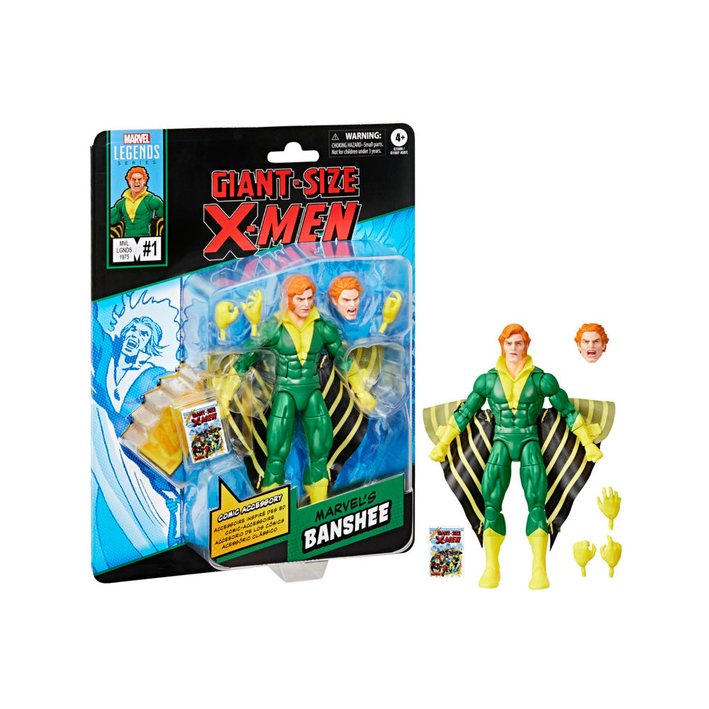 Figura Banshee - Marvel - Marvel Legends Series - Hasbro