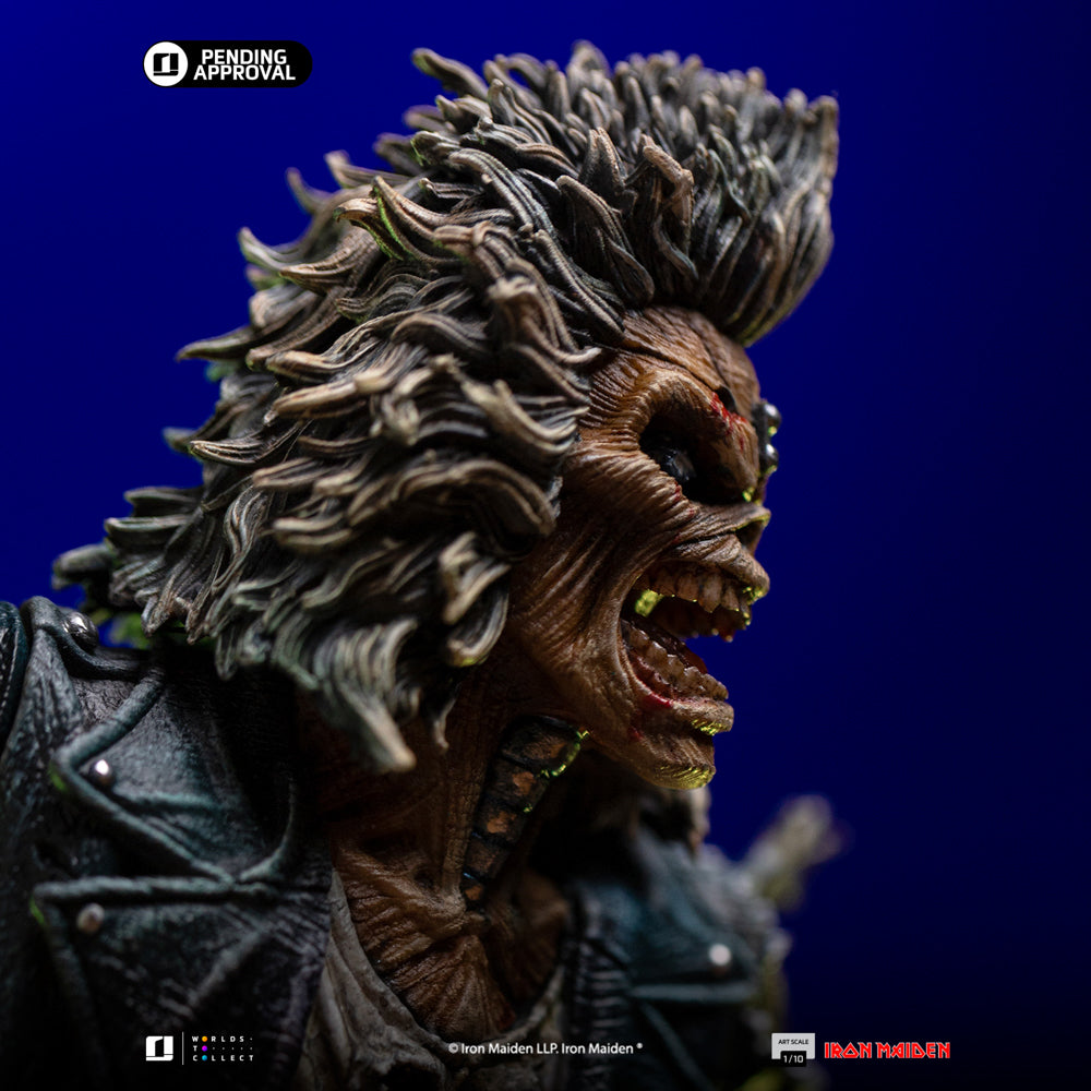 Estátua Eddie 50th Year Anniversary - Iron Maiden - Art Scale 1/10 - Iron Studios_VOUCHER