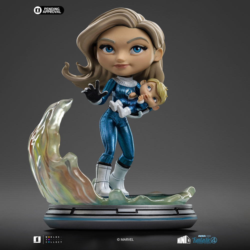 Estátuas Fantastic Four Pack (Metallic Version) - The Fantastic Four: First Steps - Minico - Iron Studios
