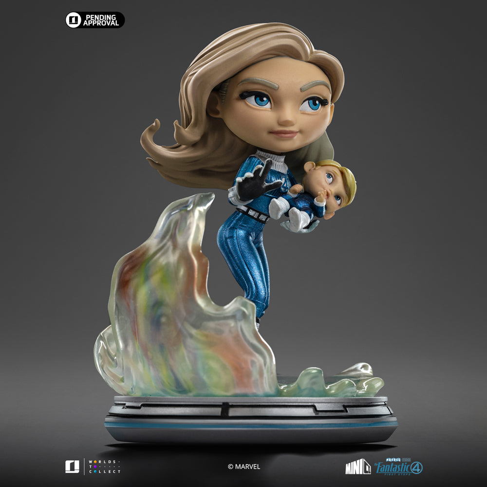 Estátuas Fantastic Four Pack (Metallic Version) - The Fantastic Four: First Steps - Minico - Iron Studios